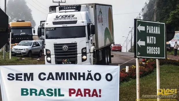 Justiça expede liminares para tentar barrar greve de caminhoneiros